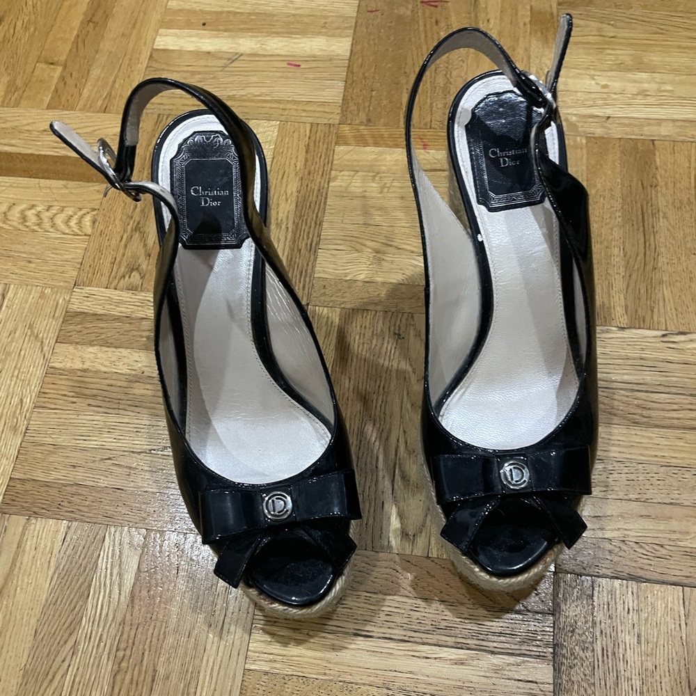 Dior wedged shoes size 38